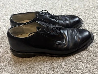 US Navy Premier Mens Shoes Size 13 Leather Service Dress Miltitary Bates Black - Image 1 of 4