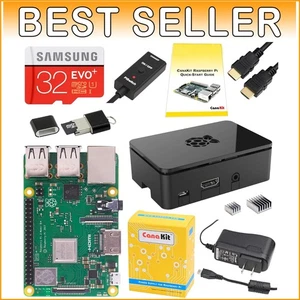 Raspberry Pi 3 B+ 32GB EVO+ Edition: Ultimate Starter Kit for Tech Innovators - Picture 1 of 11