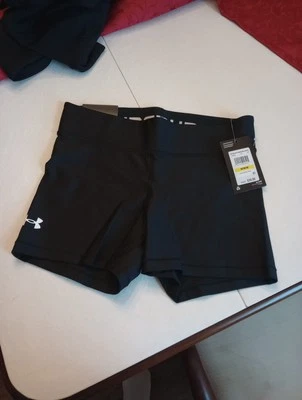 Pantalones cortos de compresión para mujer tiro medio Under Armour talla M Foto 1 de 4