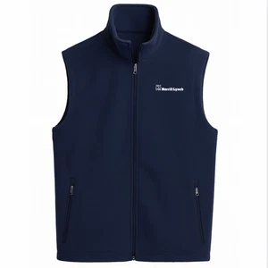 Neu mit Etikett 100 % authentisch Merrill Lynch Bull Logo Investment Banker Weste/Weste L - Bild 1 von 2