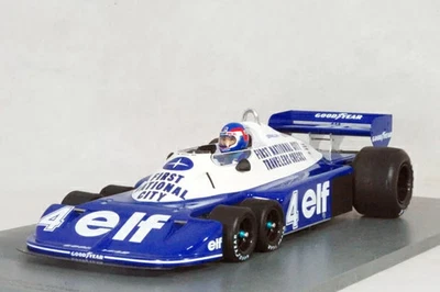 Spark 1/18 Tyrrell Ford P34 Patrick Depailler 1977 GP Sudafrica F1 - Immagine 1 di 3