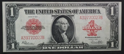 1923  $1 LEGAL TENDER  (HORSE BLANKET) NICE NOTE- FREE SHIPPING L614 - Image 1 of 2