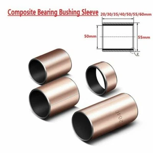 SF-1 Self Lubricating Composite Bearing Bushing Sleeve 50x55x20/30/35/40/50-60mm - Picture 1 of 5