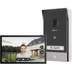 EZVIZ HP7 2K* Smart Home Video Doorphone, Outdoor station,Display Touch 7,Black - Picture 1 of 6