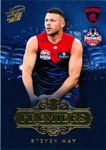 2021 MELBOURNE DEMONS AFL Premiers Card STEVEN MAY - 2 of 25 - Bild 1 von 2
