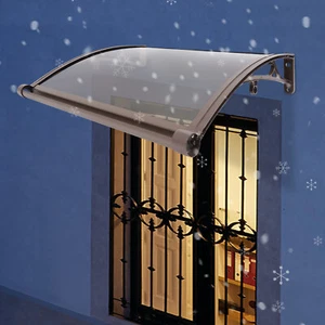 Tettoia porta anteriore da parete copertura antipioggia porte finestre tenda 82 cm * 62 cm * 15 cm - Foto 1 di 17