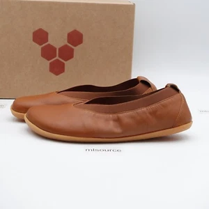 VivoBarefoot Women's Opanka Ballerina Flats 201470-02 Tan - Picture 1 of 13