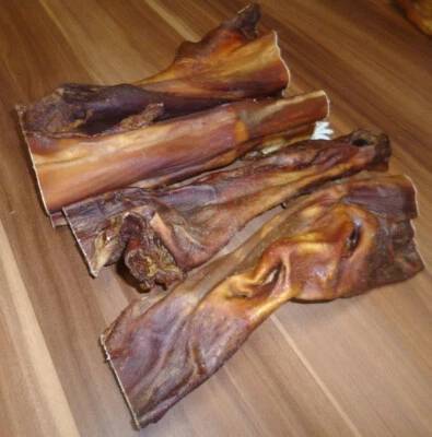 KAUSNACK24 3 Kg MAULFLEISCH vom Rind Kauartikel wie Rindermaul Kopfhaut Ziemer Ochsenmaul