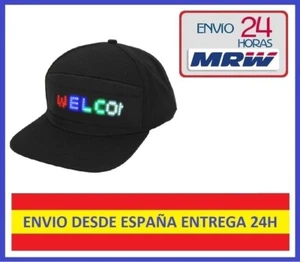 Gorra LED Programable Bluetooth APP - Imagen 1 de 7