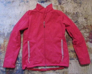 Women's THE NORTH FACE Faux Fur Lined Pink Polyester Full Zip Jacket Medium T12 - Picture 1 of 10