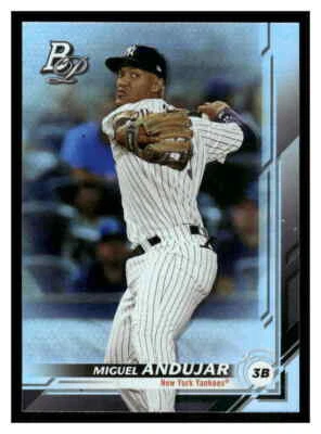 2019 Bowman Platinum #99 Miguel Andujar - Image 1 of 2