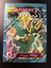 1995 Topps Finest Reggie White card #84