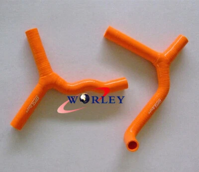Manguera de radiador de silicona para KTM 85SX 105SX 85XC 105XC 2003-2012 2004 2005 naranja Foto 1 de 4