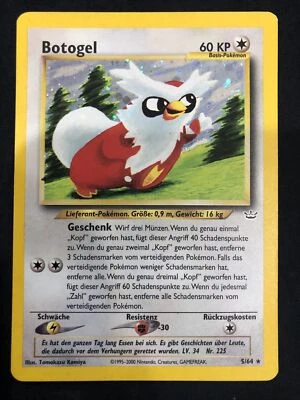Pokemon Card botogel 5/64 Neo Revelation Holo GERMAN NM - Image 1 of 3