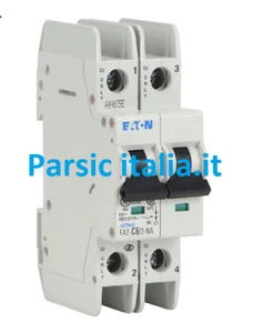 Miniatur Leistungsschalter 6A, C-Kurve FAZ-C6/2-NA 10kA 277VAC, 48V Eaton 102164 - Bild 1 von 4