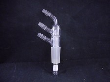 ADAMS & CHITTENDEN Glass 7” Tall Micro Cold FInger Condenser 24/40 Inner Joint 