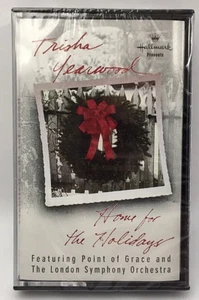 Trisha Yearwood Home for the Holidays Xmas Cassette Point of Grace Vtg Hallmark - Picture 1 of 7