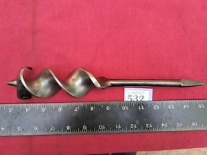 Vintage 2" Gilpins Spiral Auger in Good Used Condition Good Large Example - Picture 1 of 12