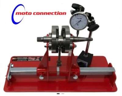 Soporte de equilibrio de manivela TAG-Z Pro Motocross Enduro ROJO cigüeñal eje de manivela - Imagen 1 de 4