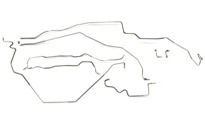 Complete Galfan Coat Brake Line Kit For 1967-69 Camaro (Bullet Pts For Fitment) - Image 1 of 4