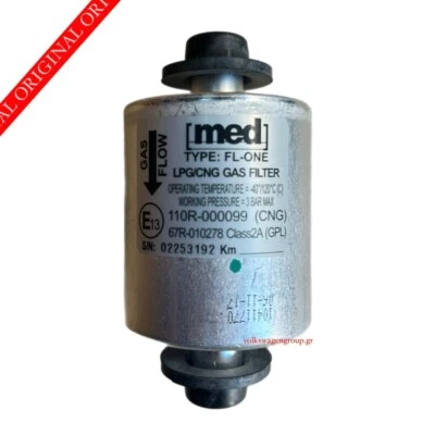 Filtro de combustible VW, SEAT, SKODA, FIAT, OPEL 6R0201511, GENUINO Foto 1 de 2