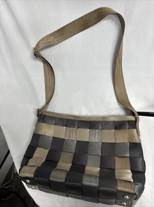 Harveys Seatbelt Original Treecycle Tote Recycle Seatbelts Very Large Bag Purse - Picture 1 of 7
