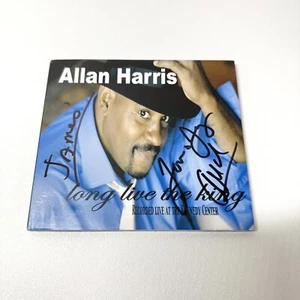 Autographed Allan Harris - Long Live the King  (CD, 2005) - Picture 1 of 3