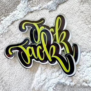 Name Magnet: BUCHSE | für Kühlschrank, Schließfach oder Büro | Graffiti | Kalligraphie - Bild 1 von 6