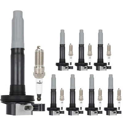 Bobinas de encendido 8 piezas aptas para Ford Mustang V8 2015 2016-2018 2019 2020 5,2 L nuevas Foto 1 de 4