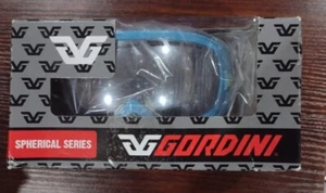 Gordini Spherical Series GG36H Milan Electric Blue Gold Lense Ski Goggles New - Picture 1 of 3