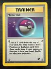 2000 Pokemon Trainer Master Ball 116/132 Gym Heroes Card