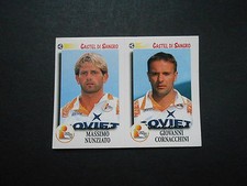 PANINI FOOTBALLERS FIGURE 1997-98 - CASTEL DI SANGRO - NUNCIATO/CORNACCHINI