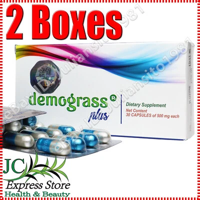 2 CAJAS DEMOGRASS PLUS SUPLEMENTOS PÉRDIDA DE PESO 60 CÁPSULAS TOTAL 100% ORIGINAL Foto 1 de 2