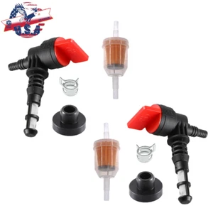2pcs Fuel Valve Petcock For 192980GS Husky 5000 6250 Watts Generator Model - Foto 1 di 7