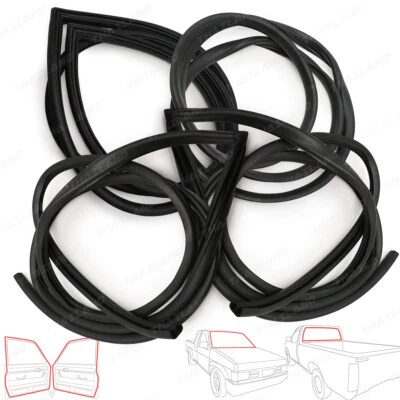 For Toyota RN10 RN15 Pick UP 1968 72 Door Seal Rubber Windshield Weatherstrip - Image 1 of 4