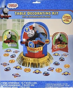 Thomas The Tank Engine Birthday Party Assorted Table Decorating Kit (23pc) - Picture 1 of 1