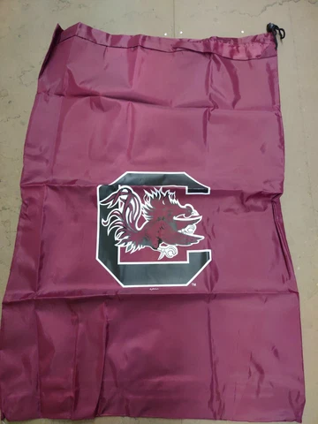 Officially Licensed NCAA South Carolina Gamecocks Drawstring Laundry Bag Tote Cover
