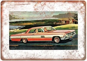 Oldsmobile Starfire 1962 cupé anuncio vintage aspecto retro letrero de metal A5093 - Imagen 1 de 1