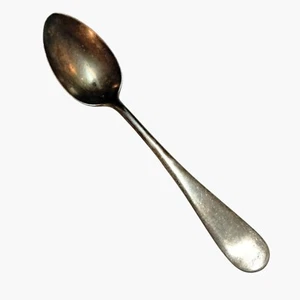 Vintage Silver Plated Teaspoon Flatware Simple Classic Plain Design - Picture 1 of 4