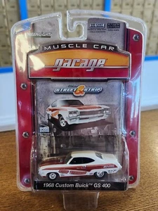 Greenlight Muscle Car Garage 1968 Custom Buick GS400 in white S9 - Picture 1 of 3