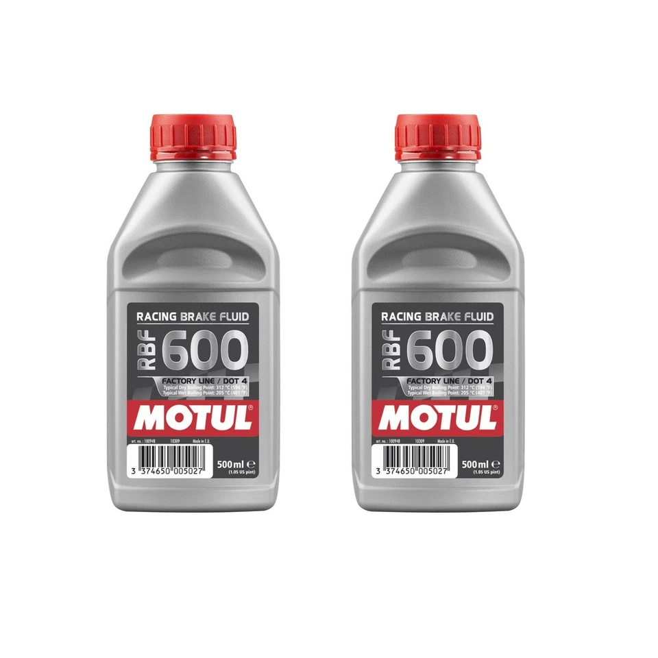 Fluido de freio de corrida Motul RBF 600 FL - 1L AM - Totalmente sintético DOT 4 (2 x 0,5L) - Imagem 1 de 1