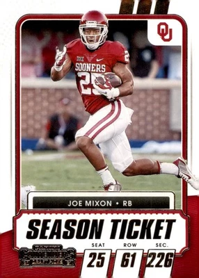 2021 Panini Contenders Draft Picks - Joe Mixon #62 - Image 1 of 2