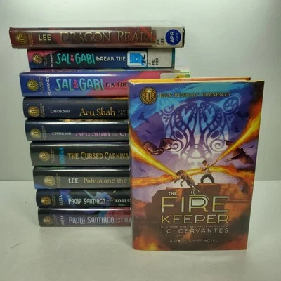 Rick Riordan Presents 10 Book Set Lot HC & PB Sal Gabi Aru Shah Paola Santiago - Image 1 of 4