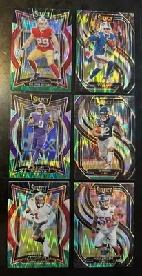2024 Select Football Black/Green Shock Lot x6 Talanoa Hufanga, James Cook - Image 1 of 2