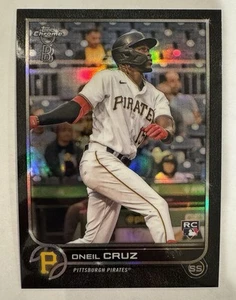 Oneil Cruz 2022 Topps Chrome Ben Baller Rookie Card RC #128 Pittsburgh Pirates - Picture 1 of 2