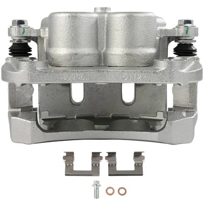 Pinzas de freno delanteras izquierdas con soporte para Nissan Titan 2008-2015 2017-2022 Foto 1 de 4