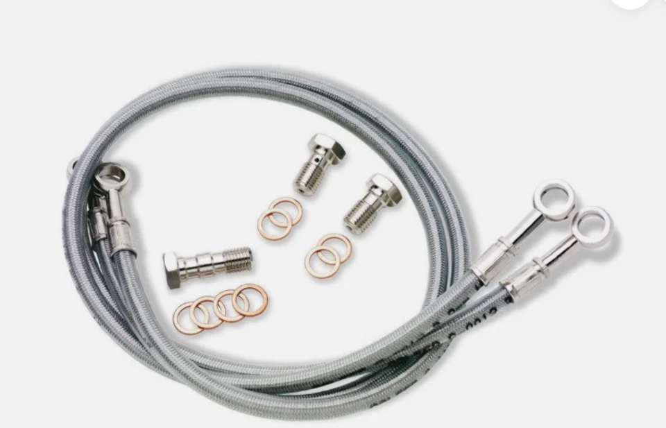 Kit de línea de freno delantero trenzado Galfer 2007-2017 Honda CBR 600RR 17-8216 Foto 1 de 1