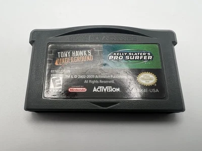 Набор игр 2 в 1: Tony Hawk's Underground/Kelly Slater's Pro Surfer - игра GBA - Изображение 1 из 2