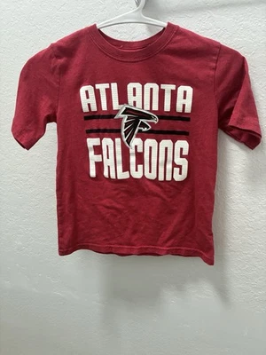 CAMISETA de manga corta roja de fútbol americano de la NFL de los Atlanta Falcons para hombre talla XS 4-5 Foto 1 de 4