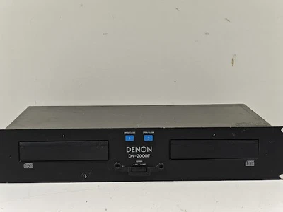 Denon DN-2000F Dual CD Player - Untested, Signs of Use, 220V - Image 1 of 4